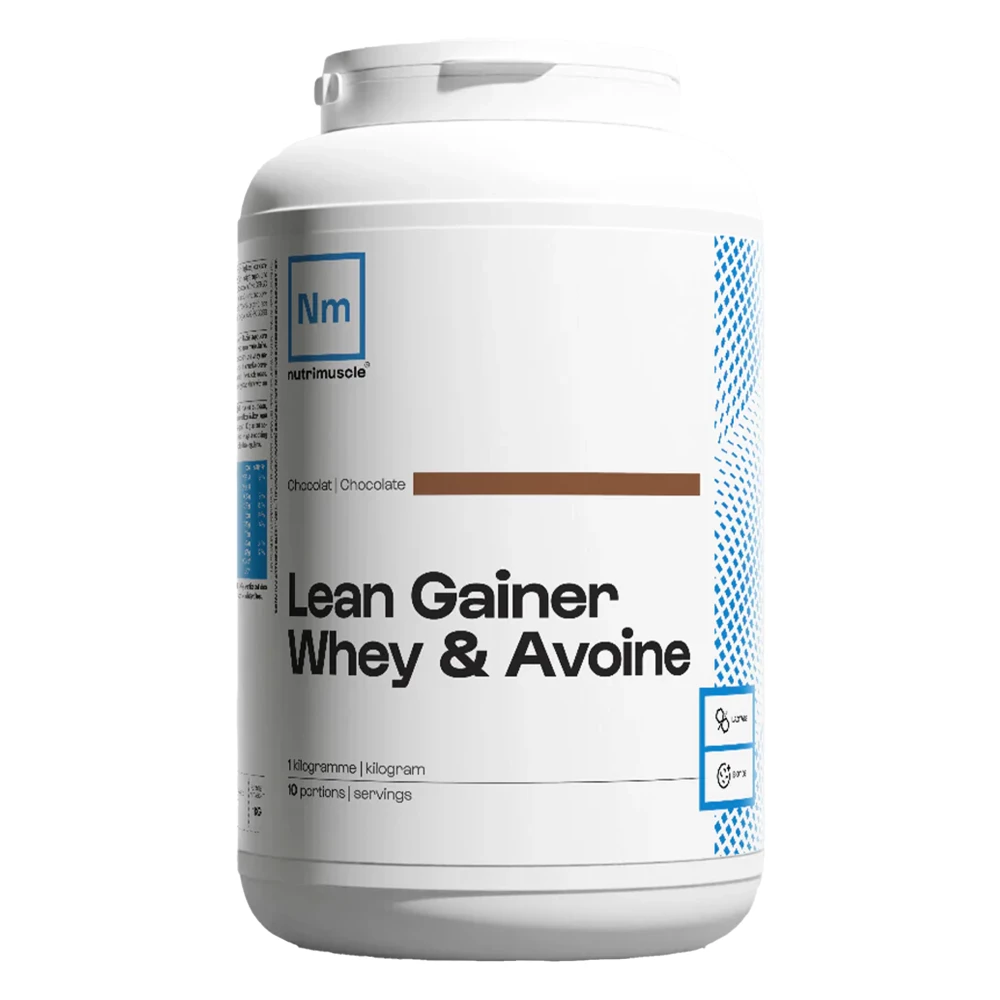 Lean Gainer Whey & Avoine - Nutrimuscle