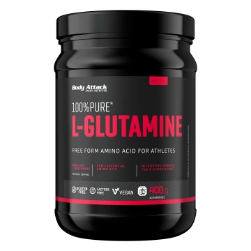 100% Pure L-Glutamine - Body Attack