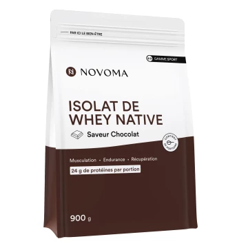 Isolat de Whey Native - Novoma