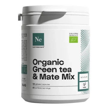 Organic Green Tea & Mate Mix - Nutrielement