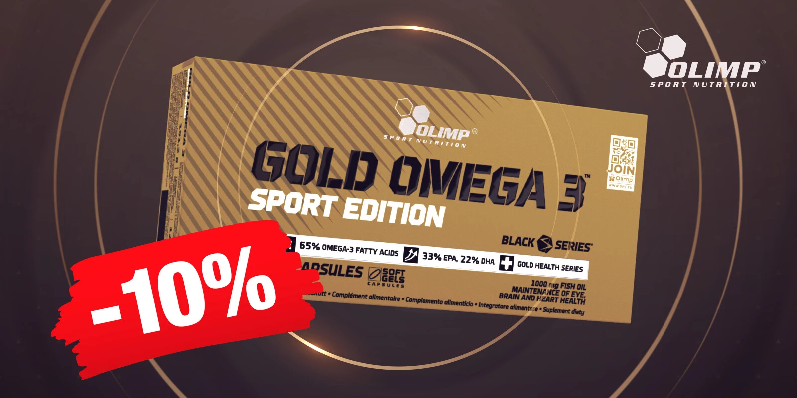 Gold Omega 3: stock limité, offre exclusive.
