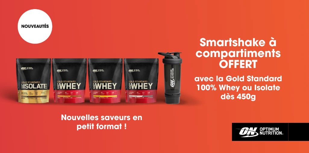 Votre Smartshake vous accompagne partout.