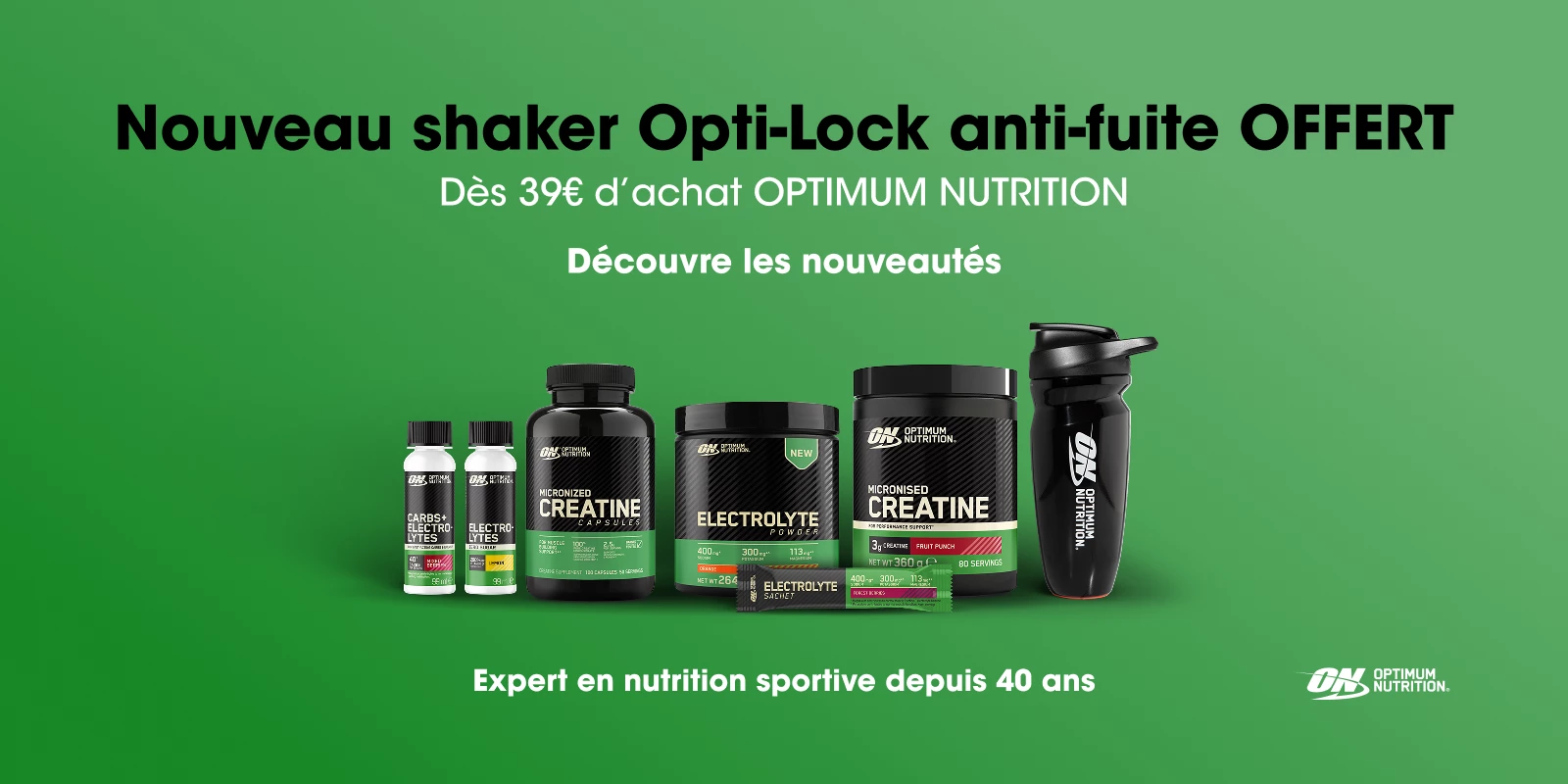 Ton Shaker Opti-Lock offert !